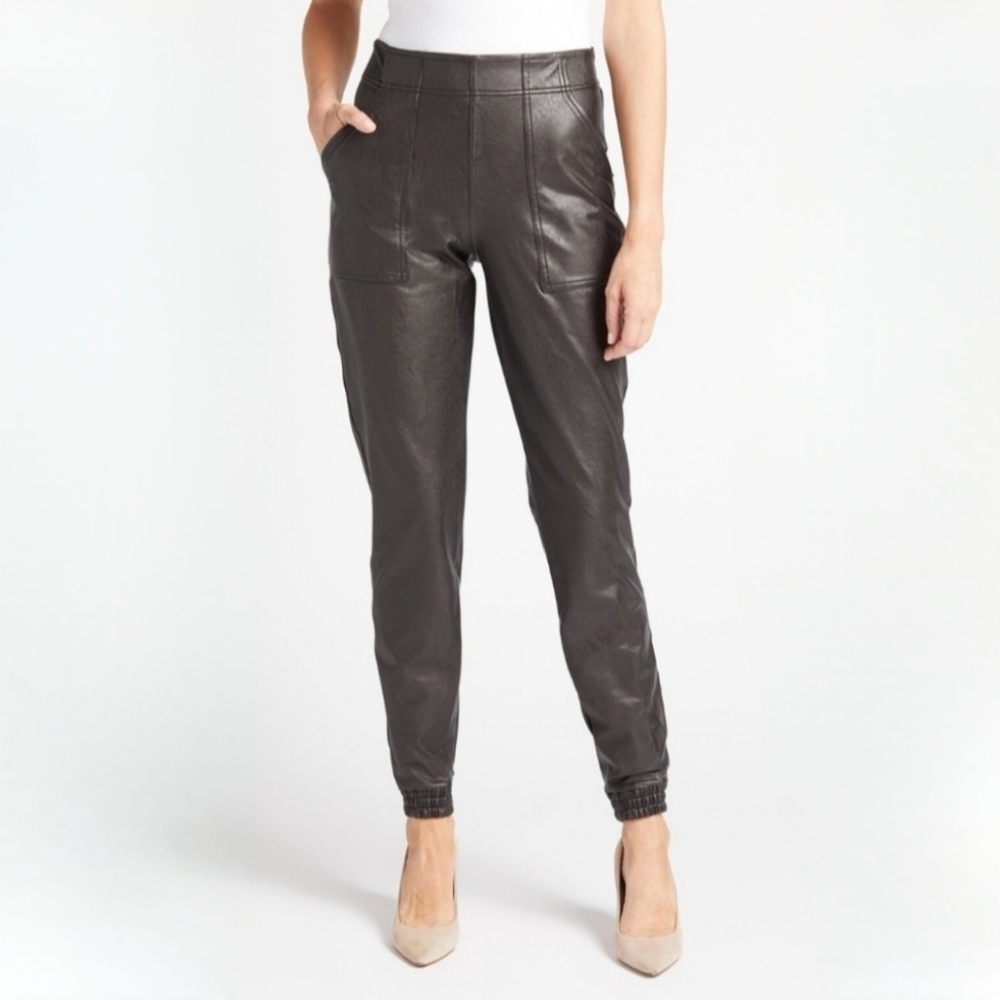 Spanx Leather Like Joggers M